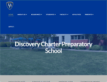 Tablet Screenshot of discoveryprep.org